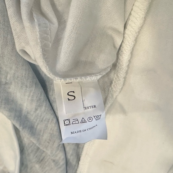 New! Women’s Bunny Rabbit Print Long Sleeve T-Shirt Casual Tee Size Small - Picture 10 of 13